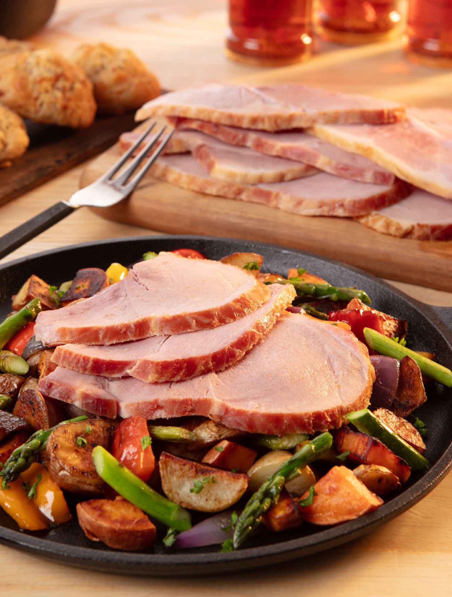 2.5 LB. Hickory Smoked Ham Glamor shot