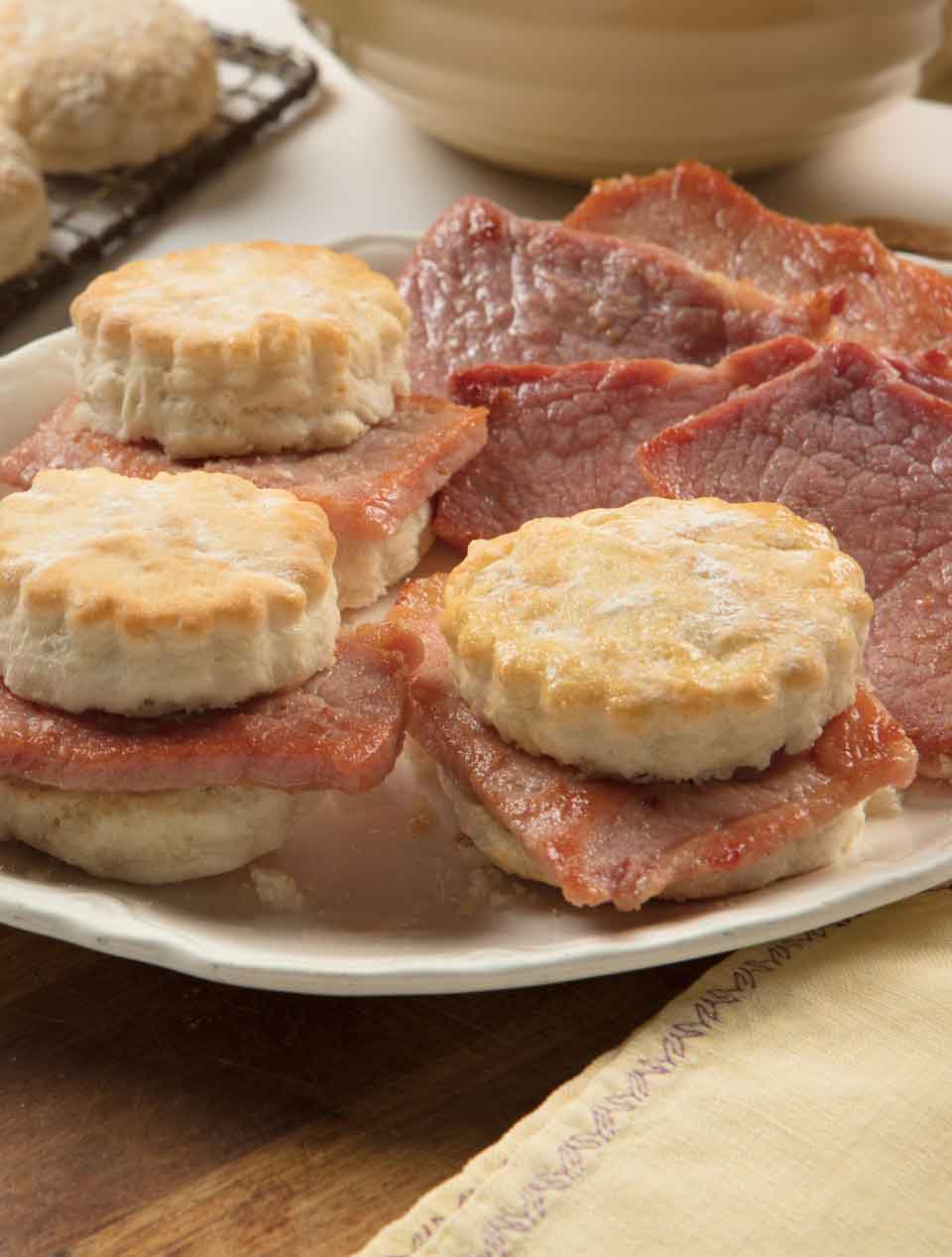 5 LB. Country Ham Sandwich Slices Glamor Shot