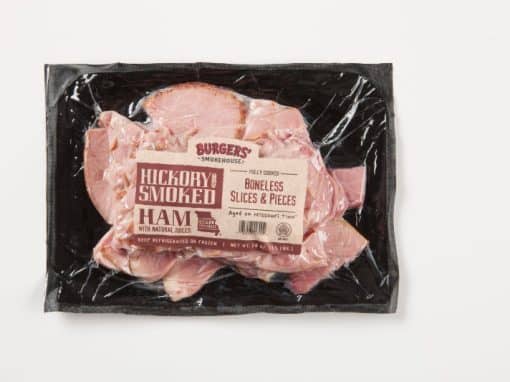 24 oz. Hickory Smoked Ham- Boneless Slices & Pieces