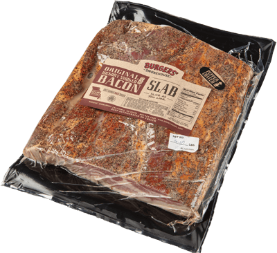 Peppered Original Hickory Smoked Bacon Package shot