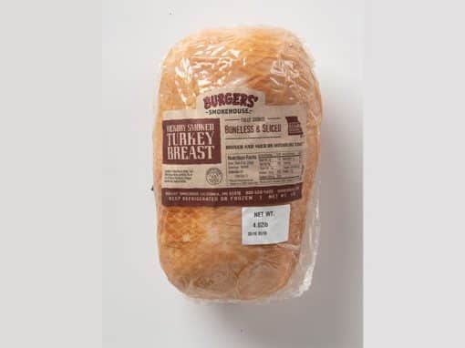 SMOKED TURKEY BREAST- BONELESS & SLICED